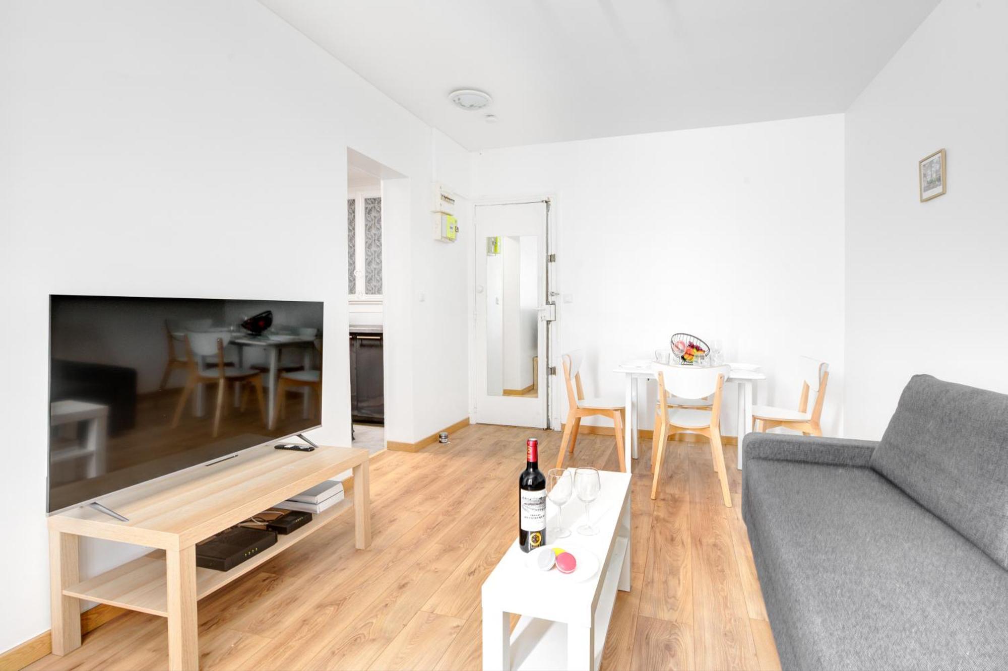 4 Personnes Charmant Appartement Paris 13Eme Zewnętrze zdjęcie