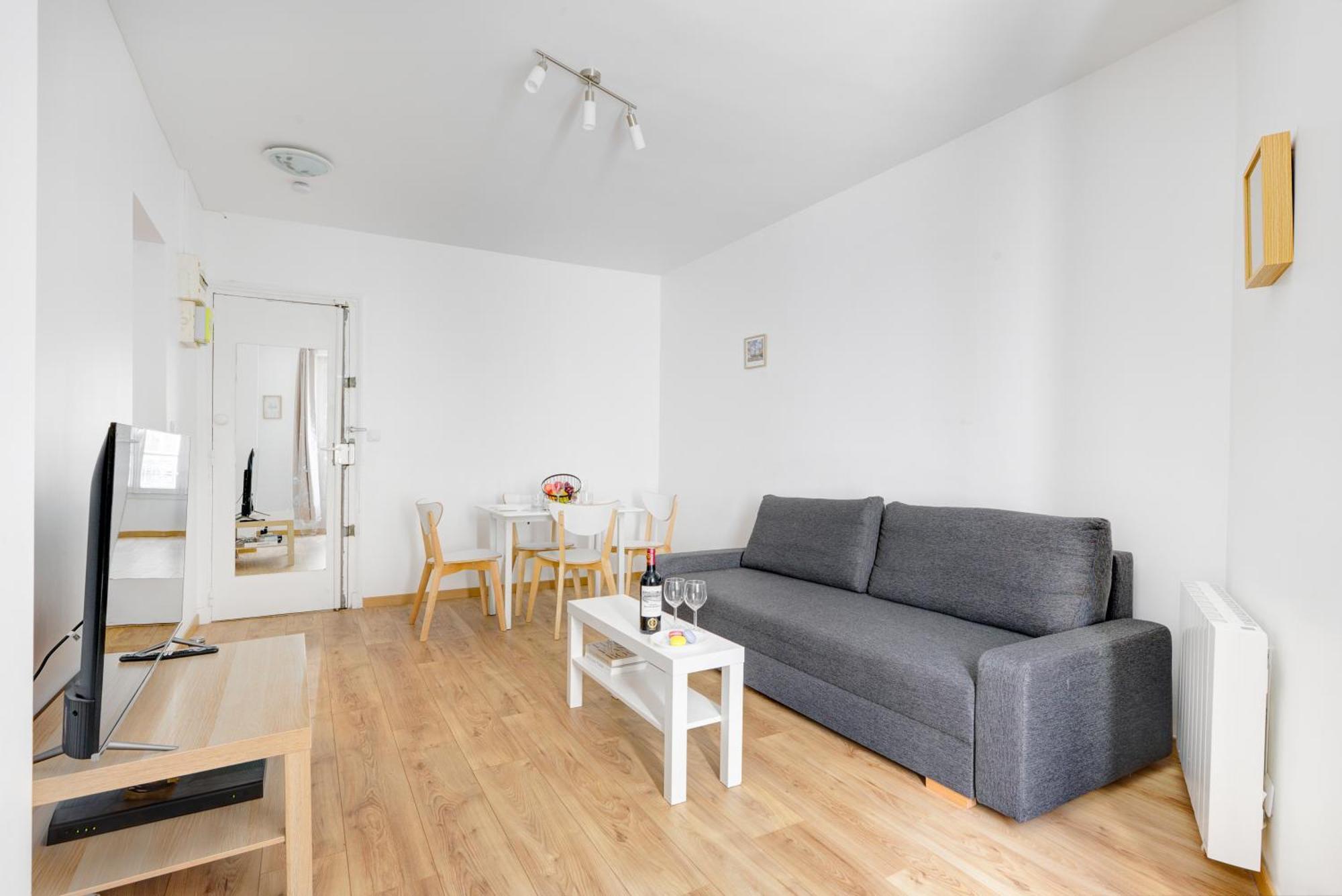 4 Personnes Charmant Appartement Paris 13Eme Zewnętrze zdjęcie